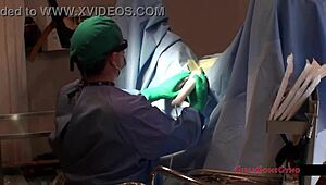 I'm Daisy Ducati, getting examined by doctor for university