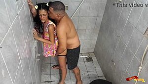 innocent play between stepfather and stepdaughter turns naughty