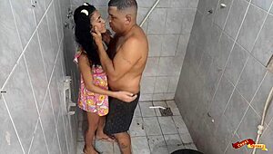 innocent play between stepfather and stepdaughter turns naughty