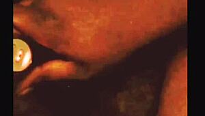 Watch as she squirts gushily with her favorite toy