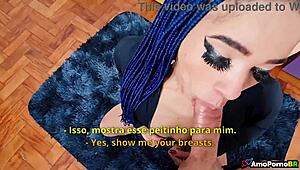 Innocent 18-Year-Old Student Gives First Blowjob