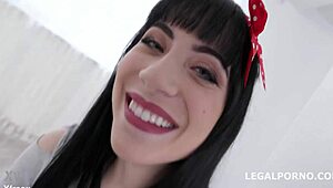 Charlotte Sarte In Dap Destruction With Gapes And Swallows