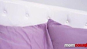 Ginger Redhead MILF Ariel Darling Rides POV Cowgirl as Busty House Step Mom