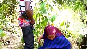 I met a monster cock in the bush