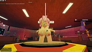 Roblox-inspired porn adventure in Turkish style