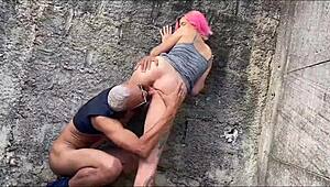 friend maloka from carmona fucked me in his backyard