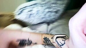 sweet redhead date explodes into rough cowgirl pussy pounding