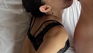 Petite Latina Lingerie Model Takes Monster Cock Anal Creampie Backstage Vertical POV Cowgirl Doggystyle