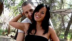 Brunette Mommy's Heart Pounds Riding Huge Cock In Lingerie