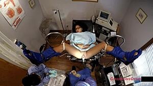 Spy cam catches Mia Sanchez's student physical with doctor at Tampa University