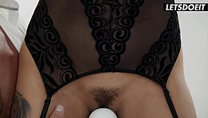 i watched my busty step mom get her juicy pussy railed by a big cock