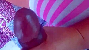 Real college couple caught in dorm pov scene.