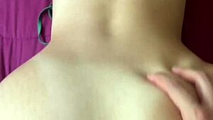 girlfriend takes huge cock while wearing bikini on the beach with her friend watching