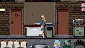 Jessie is having fun with her friend in the shower