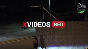 I caught this couple naked on the beach with my security camera