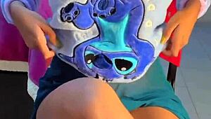 step-sister moans loving cumming in mouth