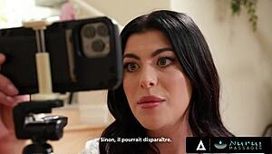 Nuru Massage - Sexy Masseuse Gal Ritchie Gets Hot Facial After Fucking Coworker French Subtitles