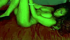 Candace von big tits teaser big black boobs