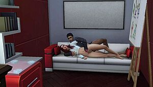 JENNIFER GETS FUCKED BY HER BOSS! THE SIMS 4