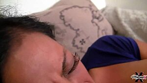 Maxine X begs Scott Rhodes to stretch her tight ass hard