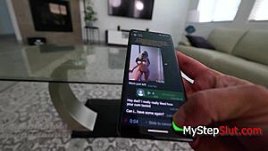 Man stepdaughter's mistake turned into her beggin daddy for more roleplay fun