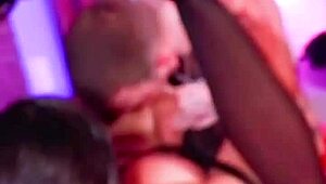 Big Cock Tattooed Guy Fucks Me Hardcore In Stockings And High Heels