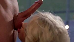 can you believe this sexy blonde gives a classy blowjob like that?