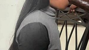 she sucked my big black cock sloppy and made me cum fast