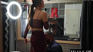 pretty shemale daisy taylor fucks monster cocks like a horny ladyboy slut