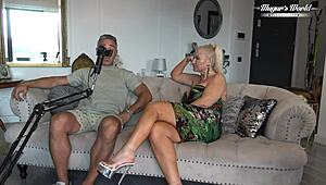 Busty Pawg Milf Odette's Behind Scenes Sexdate with Deepthroat Doggystyle and Creampie Closeups