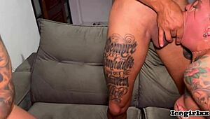 casal devil swaps cocks with friends big tits latina ass shaking till creampie 😈