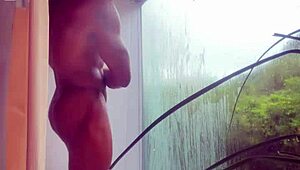 watch my huge cock bareback pound old gay ass outdoors