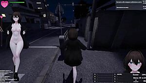 Wow! Perverted Exhibitionist Flashes Naked Body on Crowded Street!