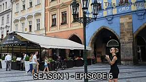 Tourist Spots Pornstar Dominno on Street and Fucks Her Ass in Hotel