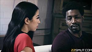 curvy wife bends over for husband's twin to fill her pregnant pussy raw