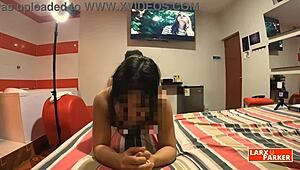 Perla, does it feel good getting your pussy licked doggystyle in this room casting?