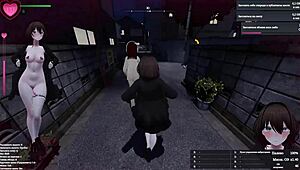 Wow! Perverted Exhibitionist Flashes Naked Body on Crowded Street!