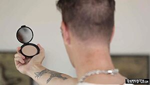 Big titted asian shemale milf owns ugly dude 😈🍑