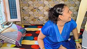 horny milf fingers her hairy chubby ass craving anal creampie now!!