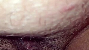 smashed this fat milf's shaved pussy bent over doggystyle with monster bbc creampie in garage