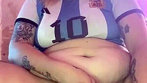 Beautiful Argentinian Blonde Fingers to Squirt