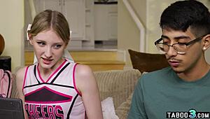 imagine shy teen cheerleader melody marks taking that dark cock