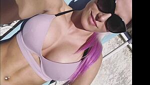 celeb babe with huge tits and big ass gets hot pic tribute action