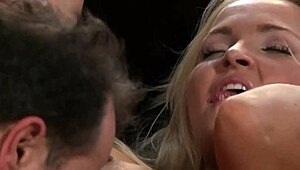 who's ready for blonde anal queen's monster cock ride?