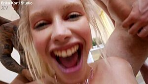 vivian lola's wet holes ripped open for triple anal gangbang deepthroat and piss from seven bbc monsters