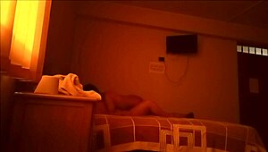 submissive wife breaks in husbands young godson with big ass ride spitting and handcuffs while he watches