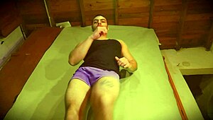 Sexy Caballero Dances Sensually with Monster Cock Masturbating