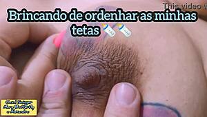 who wants to suck my lactating milf tits like a stranger? come mamar!