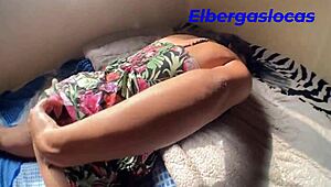 she begs for rough wake-up fuck creampie fills her petite ass