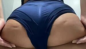 Hot 18 year old blonde with juicy big ass